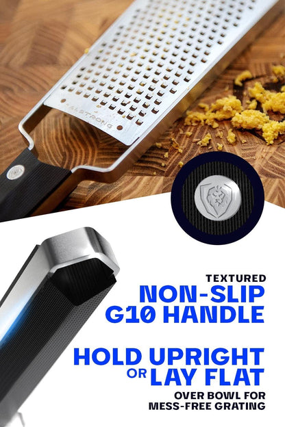 Wide Cheese Grater - Coarse Stainless Steel Blade