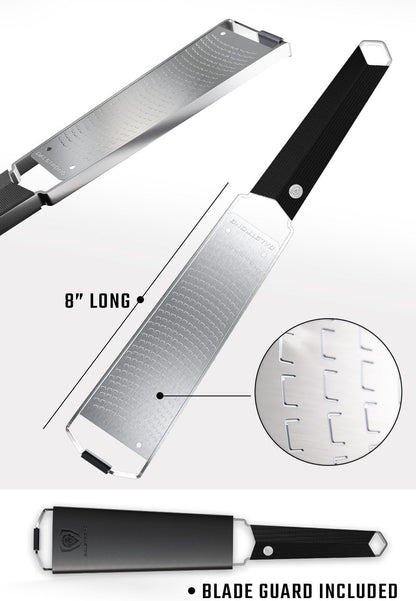 Wide Cheese Grater - Coarse Stainless Steel Blade