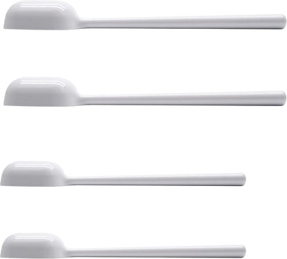4 sets Long Handle Teaspoons Measuring Spoons | For Dry and Liquid Ingredients Use in Kitchen Cooking Baking Coffee