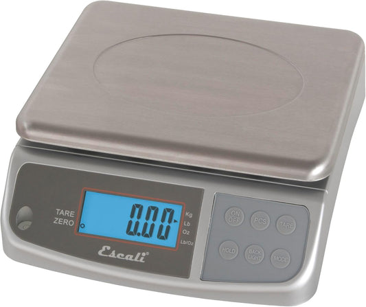 M-Series NSF Certified Digital Kitchen & Industrial Scale, 66 lb Capacity, Dual Display, Spill-Proof, Stainless Steel
