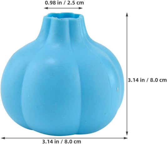 Silicone Garlic Peeler Tube for Kitchen Garlic Skin Remover Tool Small Soft Reusable 2pcs Set for Cooking and Food Preparation Random Color Random Color