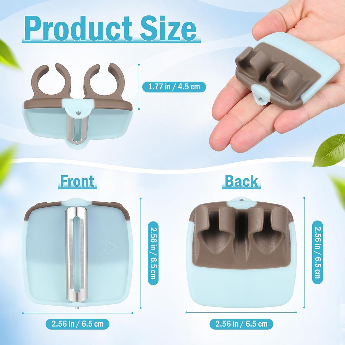 4Pcs Potato Peelers Finger Vegetable Peeler for Kitchen