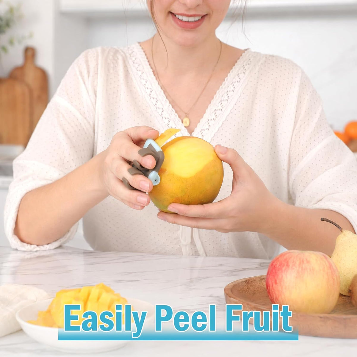 4Pcs Potato Peelers Finger Vegetable Peeler for Kitchen