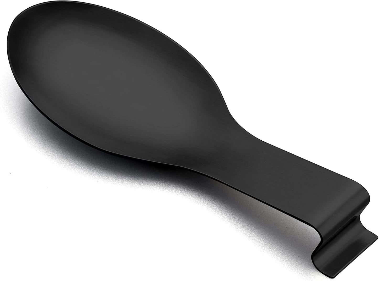 Spoon Rest Set of 2, Stainless Steel Spoon Ladle Holder Spatula Rest for Kitchen Stove Top, Large Size & Dishwasher Safe