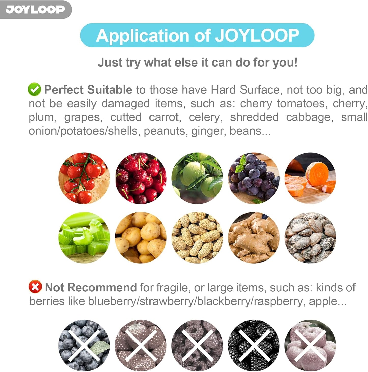 Fruit Washer and Spinner with Brush, Large Cleaning Bowl for Fruits, Vegetables and Salad, Produce Scrubber
