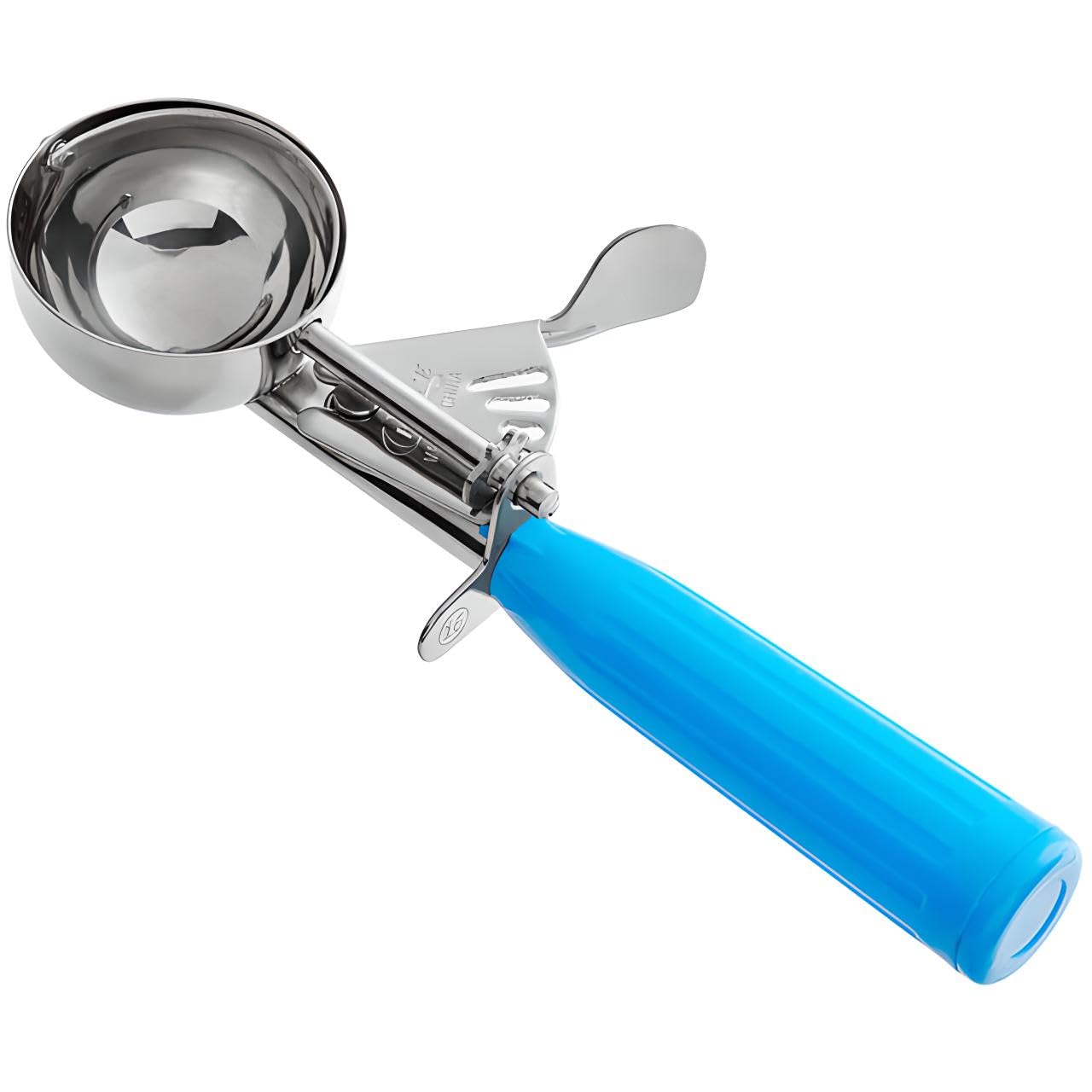 Professional Series #6 5/8-Cup Cookie Dough Scoop | 5.33-Ounce Round Stainless Steel Multipurpose Scoop for Dough, Baking, Batter, Meatballs, Rice, and Melon Balls | Dishwasher Safe