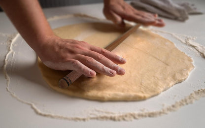 80 cm (31.5 Inch) Turkish Baklava Wood Extra Long Rolling Pin | Baking, Dough, Pasta, Kitchen