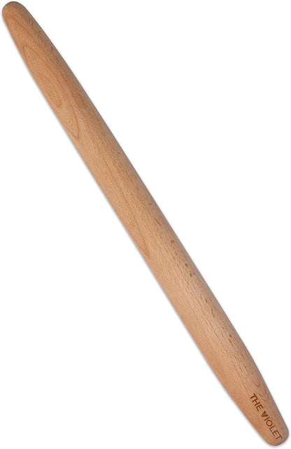 80 cm (31.5 Inch) Turkish Baklava Wood Extra Long Rolling Pin | Baking, Dough, Pasta, Kitchen
