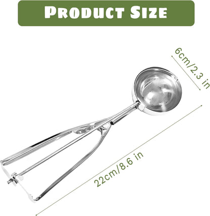 Ice Cream Scoops,Cookie Scoops for Baking,Cookie Dough Scoop Mini Small