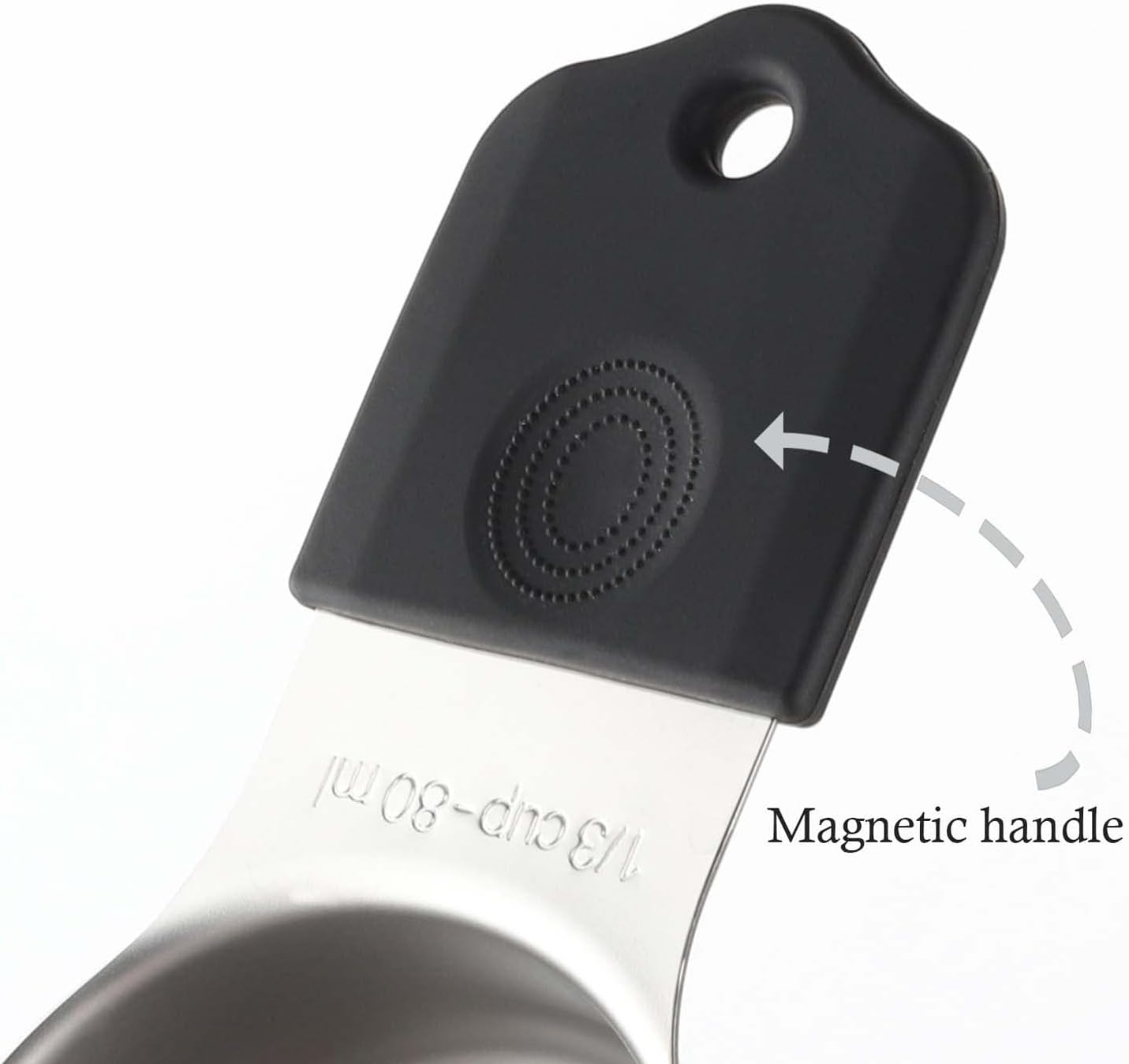 Magnetic Measuring Cups Set of 7 Stainless Steel Magnetic Measuring Cups | Heavy Duty Measuring Cup for Dry & Liquid Ingredients (color)