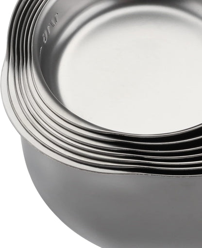 Magnetic Measuring Cups Set of 7 Stainless Steel Magnetic Measuring Cups | Heavy Duty Measuring Cup for Dry & Liquid Ingredients (color)