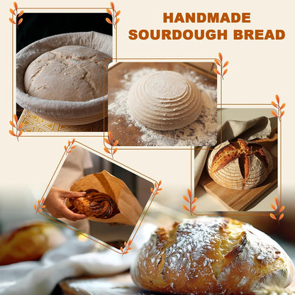 Beginner Sourdough Starter Kit, Sour dough Kits with Sourdough Starter Jar