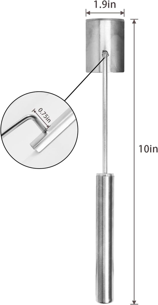 Corn on the Cob Remover Long Handle Stainless Steel Corn Stripping Tool, corn peeler for corn on the cob, corn cob stripper, Stainless Steel Corn Stripper Tool (2PCS)