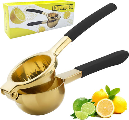 Lemon Squeezer, Large Heavy Duty Handhelp Juicer for Lemon