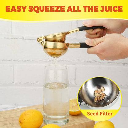 Lemon Squeezer, Large Heavy Duty Handhelp Juicer for Lemon