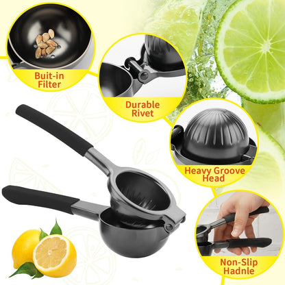 Lemon Squeezer, Large Heavy Duty Handhelp Juicer for Lemon
