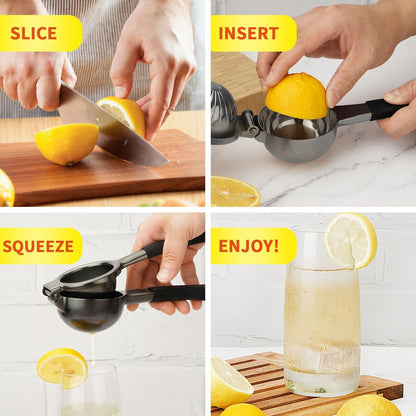 Lemon Squeezer, Large Heavy Duty Handhelp Juicer for Lemon