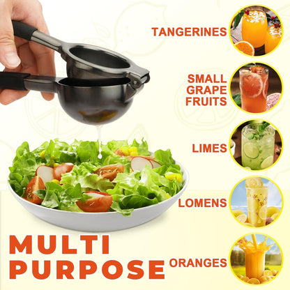 Lemon Squeezer, Large Heavy Duty Handhelp Juicer for Lemon