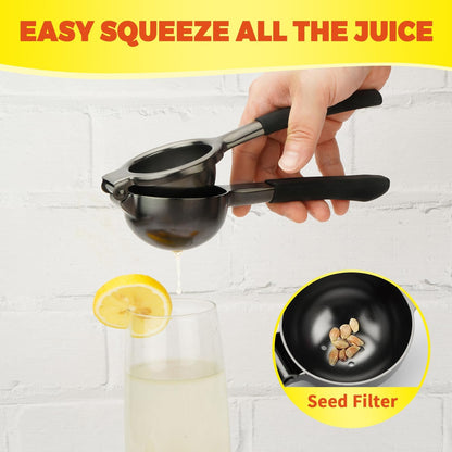 Lemon Squeezer, Large Heavy Duty Handhelp Juicer for Lemon