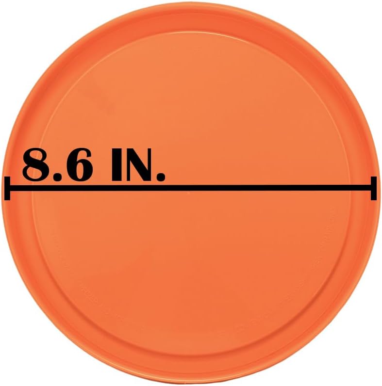 323-PC (1.5Qt) Orange Mixing Bowl Lid - Made in USA | BPA-Free Plastic | Fits 323 Glass Mixing Bowl Only | Secure Coverage Design | Stain Resistant Surface | Freezer Friendly