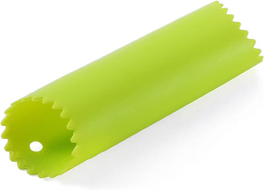 Garlic Peeler, 13 X 3.5cm Portable Silicone Garlic Peeler Tube Roller, Garlic Peeler Skin Remover, Green Kitchen Tool