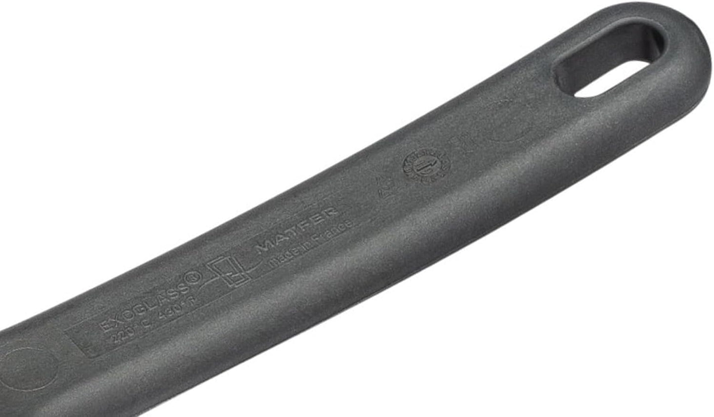 Matfer Bourgeat Exoglass® High Temperature Pelton Spatula, Grey