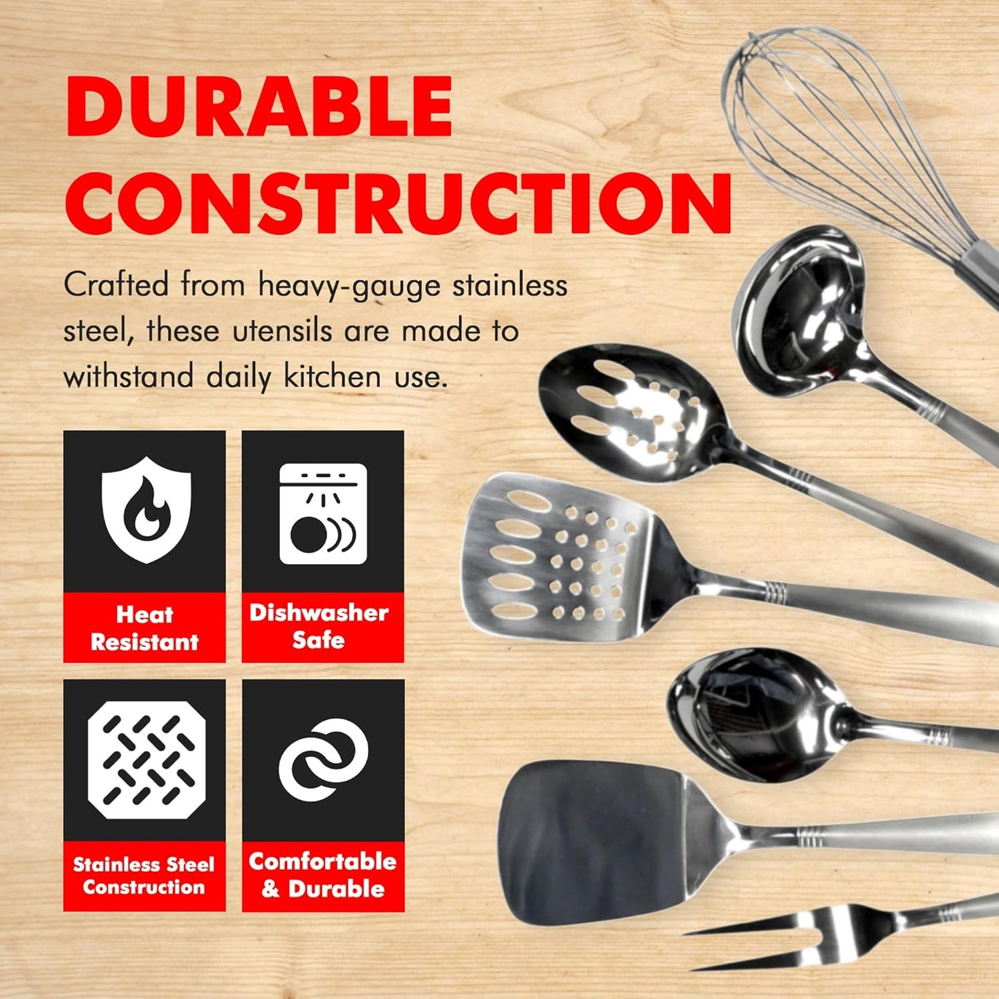 Stainless Steel Slotted Turner