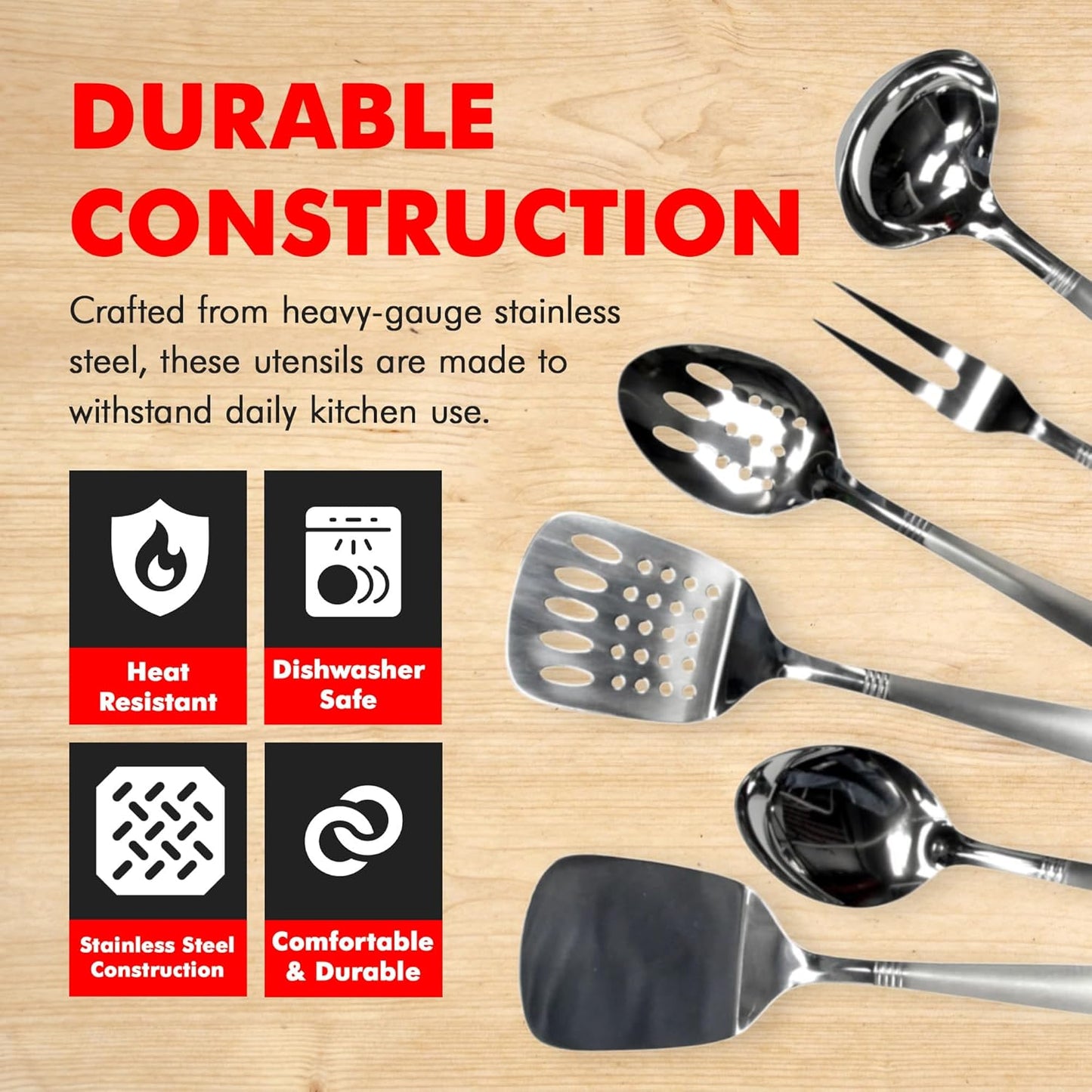 Stainless Steel Slotted Turner