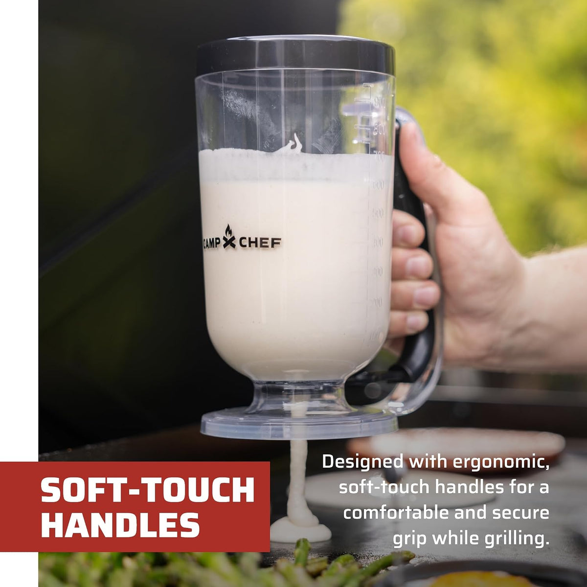 Breakfast Kit, Batter Dispenser & Egg Rings
