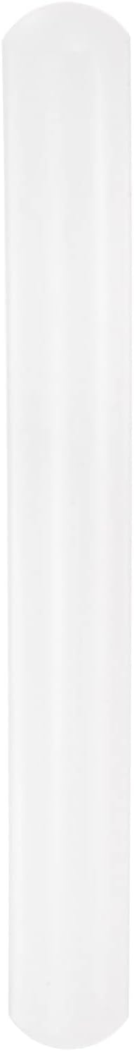 13 Inch x 0.98 Inch PP Plastic Non-Stick Fondant Rolling Pin - Dough Roller for Cookie, Pastry, Pizza, Clay - Kitchen Decorating Tools