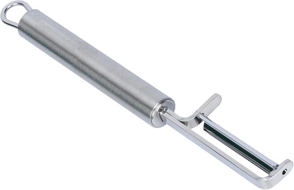 Stainless Steel Julienne Vegetable Peeler - German Standard Kitchen Peeler Dishwasher Safe, Sharp Blades, Ergonomic Handle - Potato Peeler for Potato, Apple, Cucumber