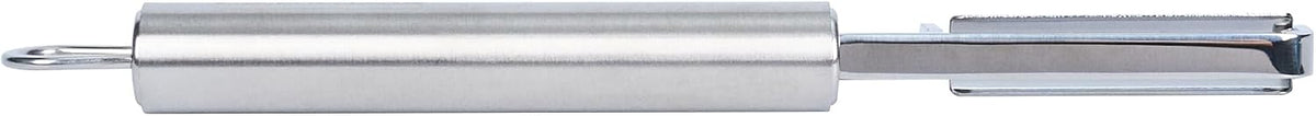 Stainless Steel Julienne Vegetable Peeler - German Standard Kitchen Peeler Dishwasher Safe, Sharp Blades, Ergonomic Handle - Potato Peeler for Potato, Apple, Cucumber