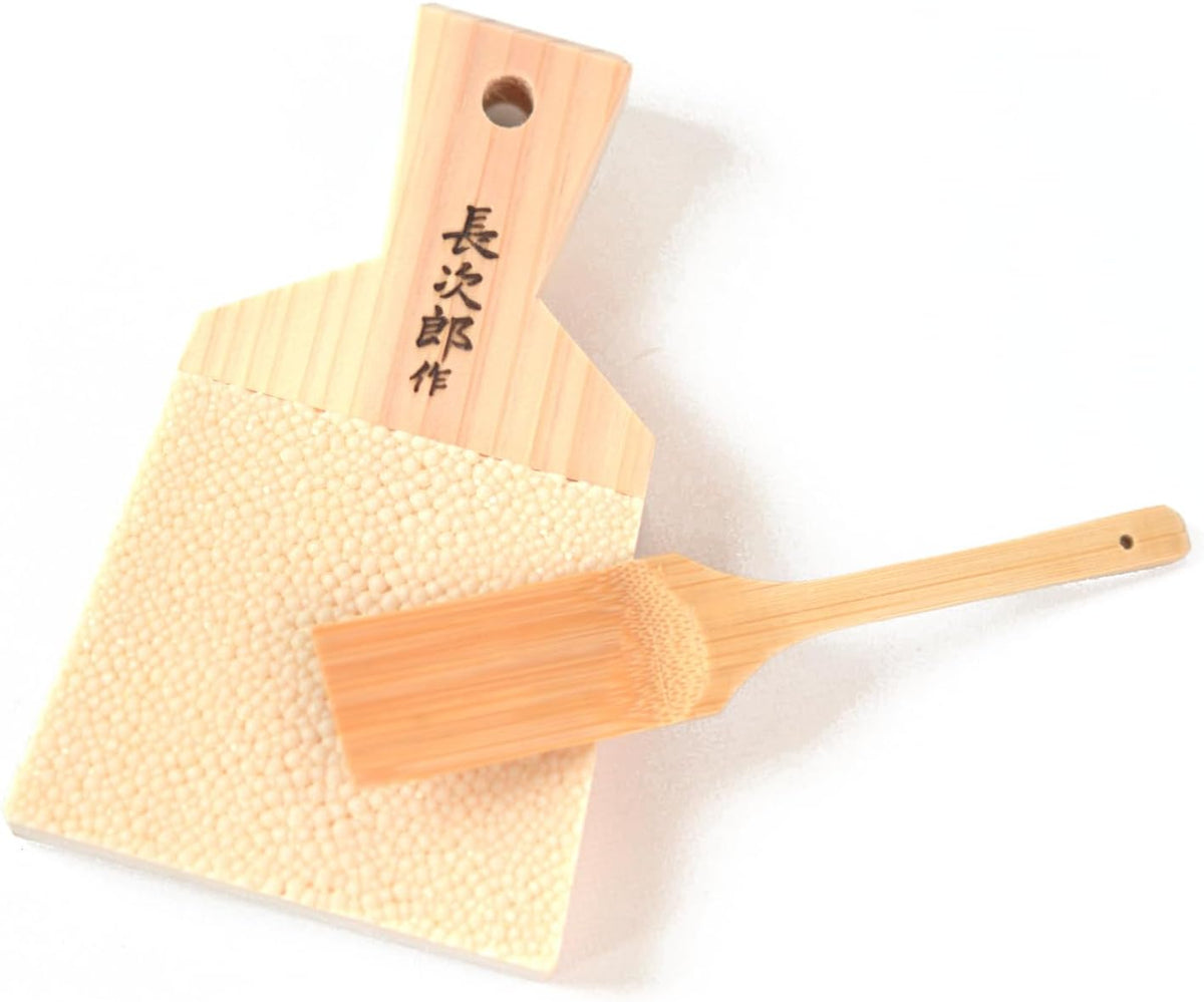 Bamboo Scraper Brush Wasabi Grater Bamboo Brush Wasabi Ginger Garlic Yuzu Sesame Condiment
