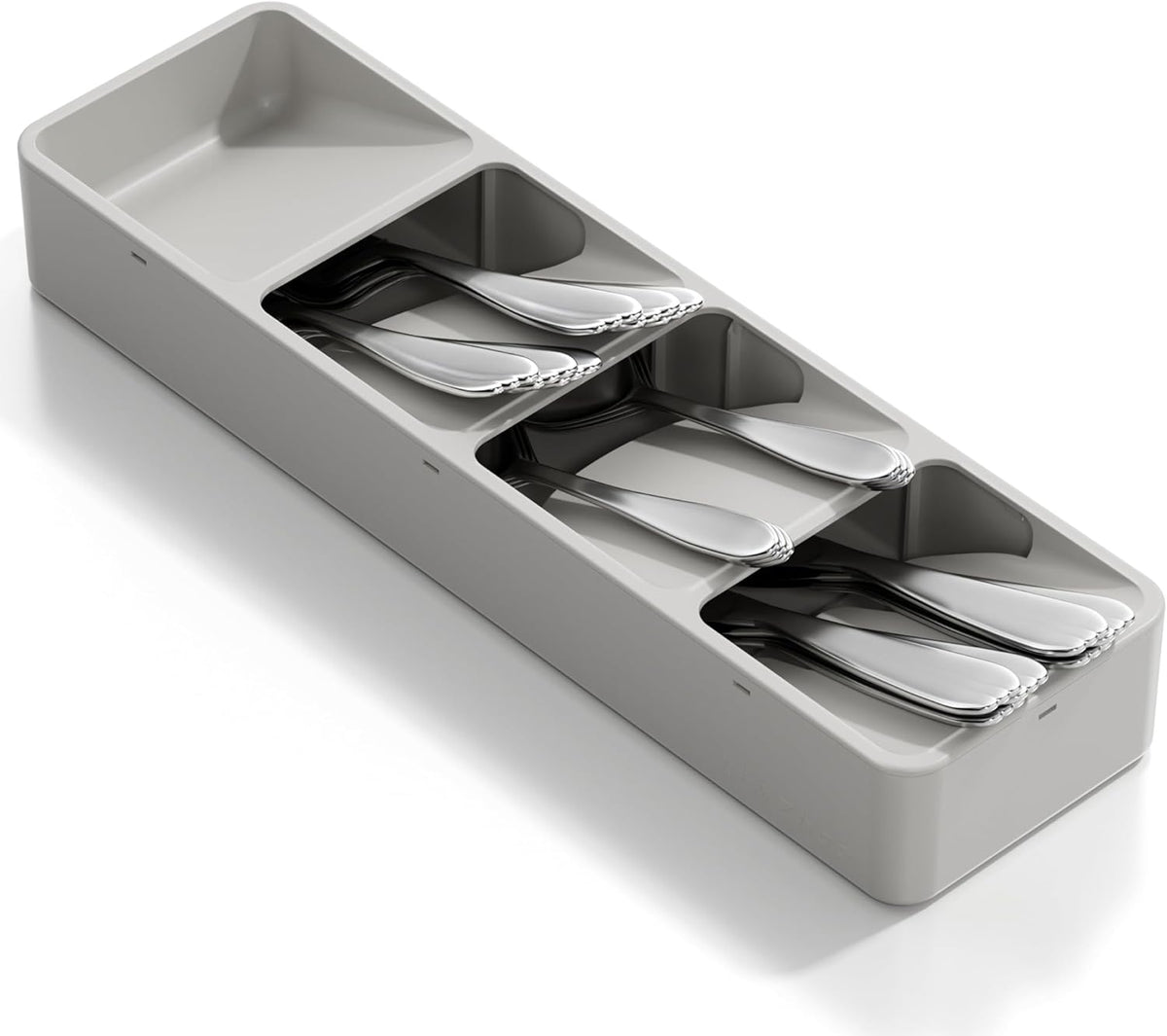 Silverware Organizer for Drawer - Utensil Drawer Organizer Compact Utensil Organizer Silverware Tray Cutlery Organizer Spoon Drawer Kitchen for Kitchen, Office, Bathroom, Living room