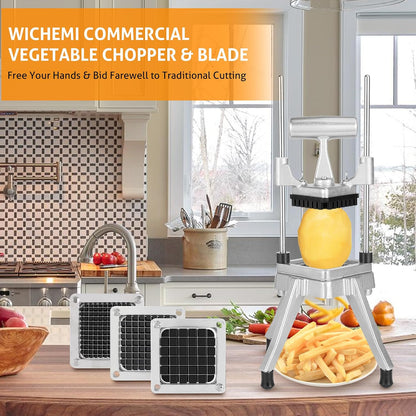 Commercial Vegetable Chopper Fruit Dicer Manual Food Cutter 3/8"