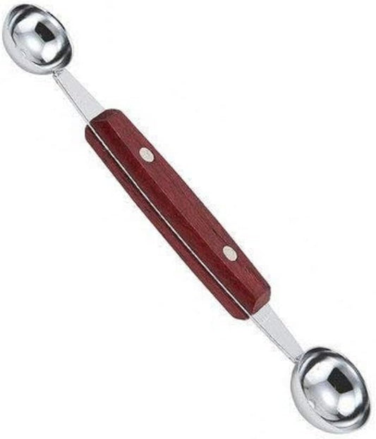 Melon Baller,Brown/ Chrome