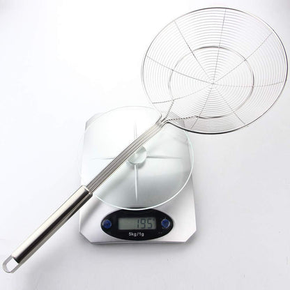 Spider Strainer Skimmer, Slotted Spoon for Cooking 7.9 Inch