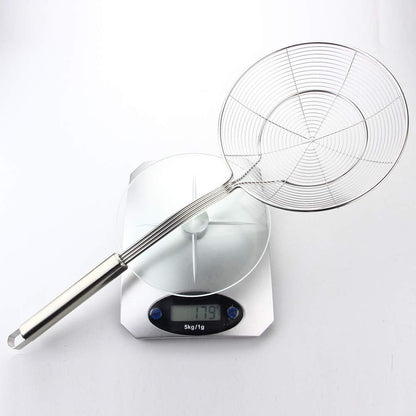 Spider Strainer Skimmer, Slotted Spoon for Cooking 7.9 Inch