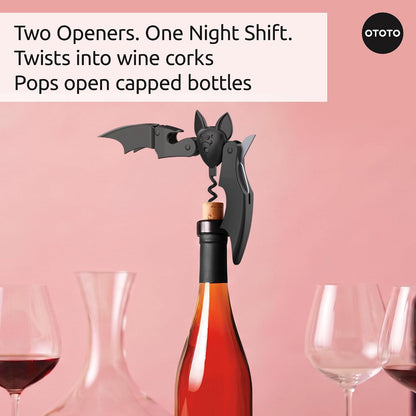 Pinot Wine Bottle Opener - Parrot Wing Corkscrews for Gifts, Bottles Manual, Cool Gadgets with Wings, Bar accessories, Corkscrew