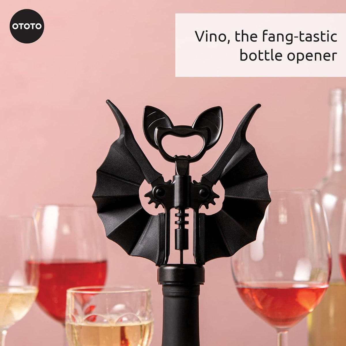 Pinot Wine Bottle Opener - Parrot Wing Corkscrews for Gifts, Bottles Manual, Cool Gadgets with Wings, Bar accessories, Corkscrew
