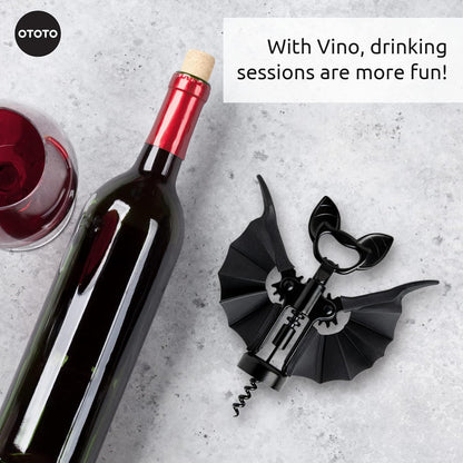 Pinot Wine Bottle Opener - Parrot Wing Corkscrews for Gifts, Bottles Manual, Cool Gadgets with Wings, Bar accessories, Corkscrew