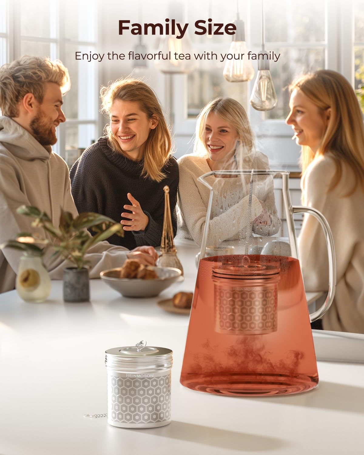 Mini Stainless Steel Tea Strainer for Loose Tea 1.2”x2.2”
