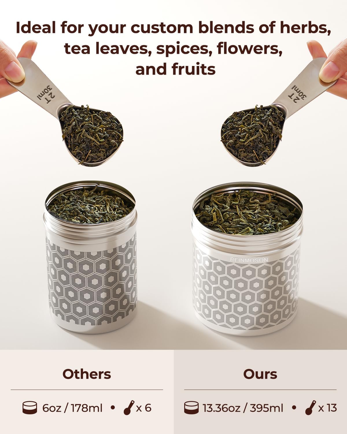 Mini Stainless Steel Tea Strainer for Loose Tea 1.2”x2.2”