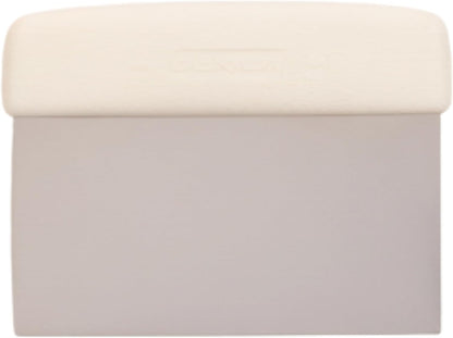 Sani-Safe 6" x 3" Dough Cutter & Bench Scraper | Carbon Steel Blade with Ergonomic Grip | NSF Certified | Cuts, Divides & Scrapes Dough, Flour & Debris | 2562O1