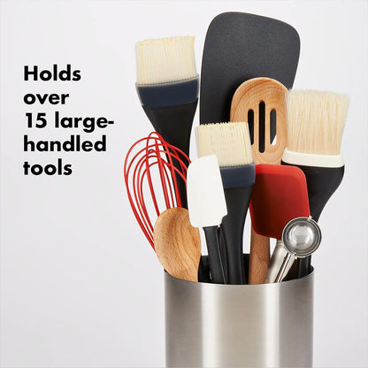 Good Grips Stainless Steel Rotating Utensil Holder