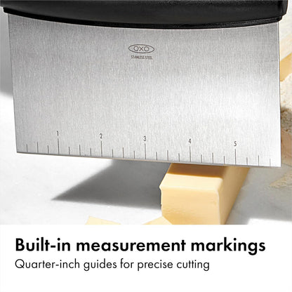 Good Grips Multi-Purpose Stainless Steel Scraper and Chopper