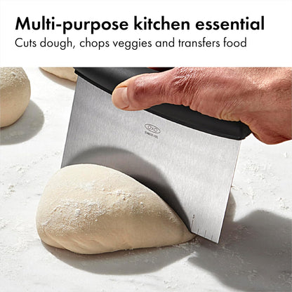 Good Grips Multi-Purpose Stainless Steel Scraper and Chopper