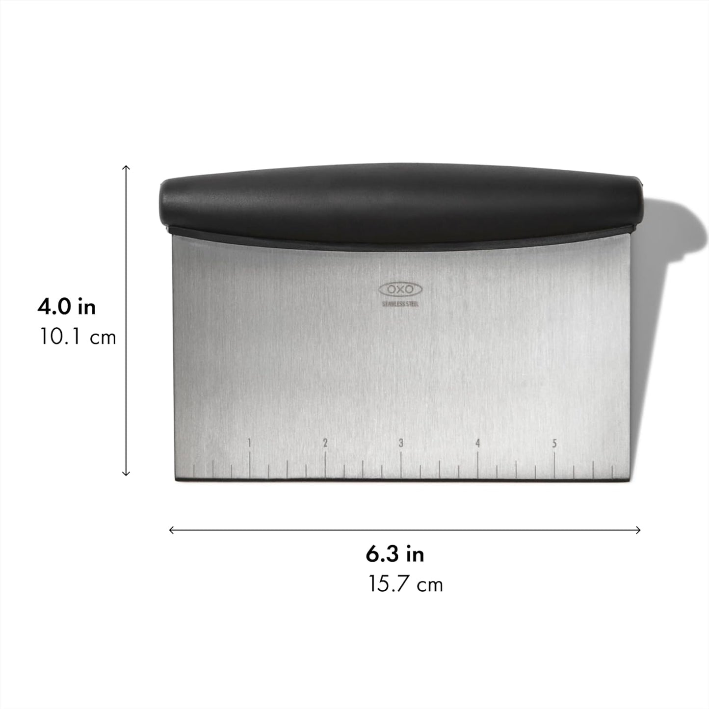Good Grips Multi-Purpose Stainless Steel Scraper and Chopper