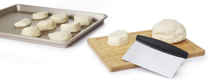 Good Grips Multi-Purpose Stainless Steel Scraper and Chopper