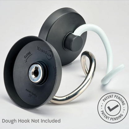 KneadAce Spiral Dough Hook Shield for KitchenAid, 2 Adapters Included | Stops Dough Climbing, Fits All Spiral Hooks, 5-8 Qt Bowl Lift Mixers, Dishwasher Safe, Food-Safe, Mess-Free Baking